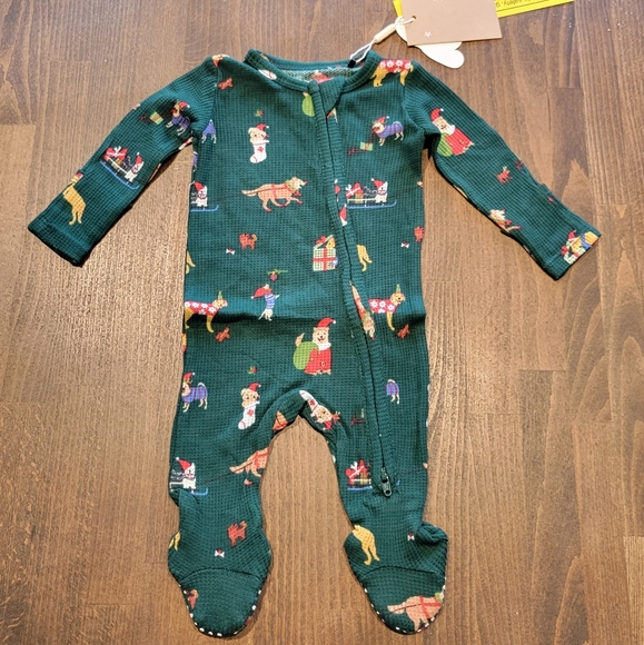 Angel Dear, Doggie Christmas Newborn footies - Picture 1 of 5